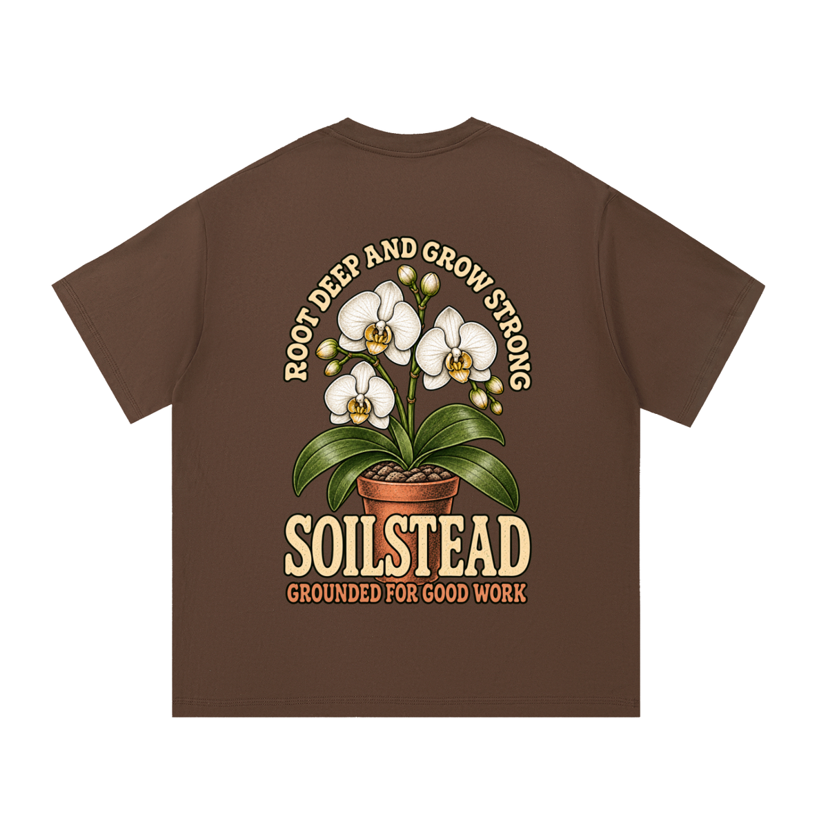 SoilStead Orchid Cotton T-Shirt