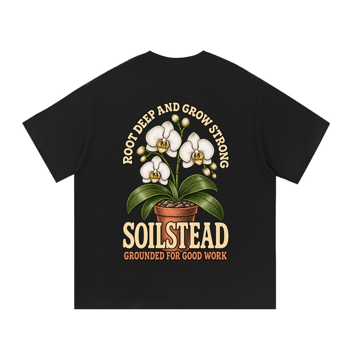 SoilStead Orchid Cotton T-Shirt