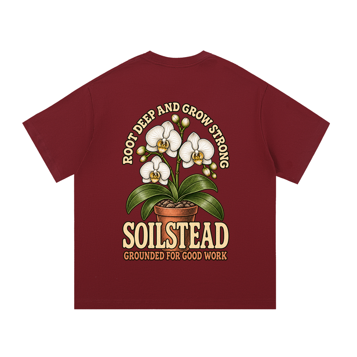 SoilStead Orchid Cotton T-Shirt