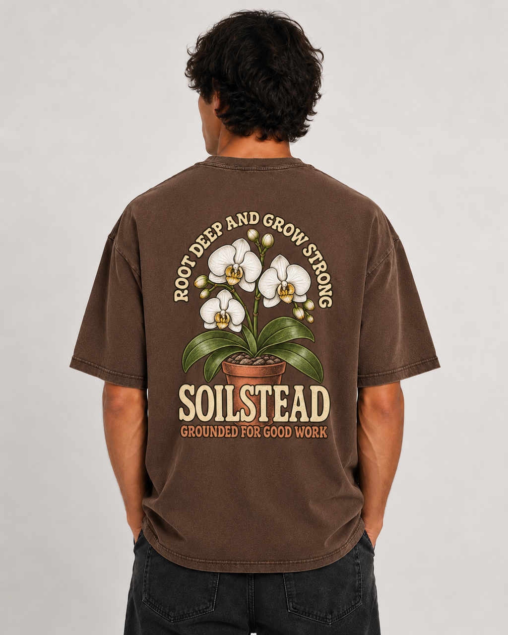 SoilStead Orchid Cotton T-Shirt