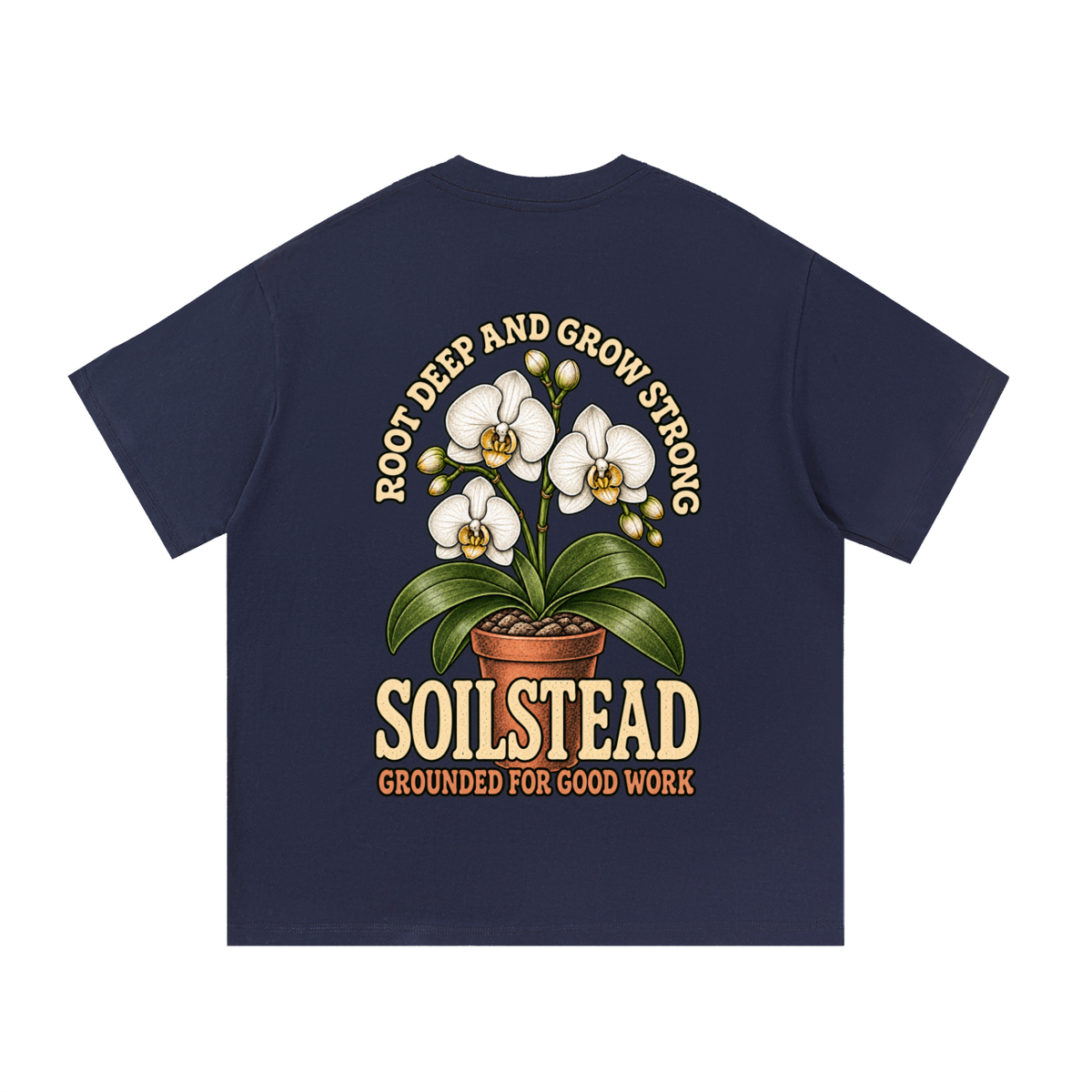 SoilStead Orchid Cotton T-Shirt