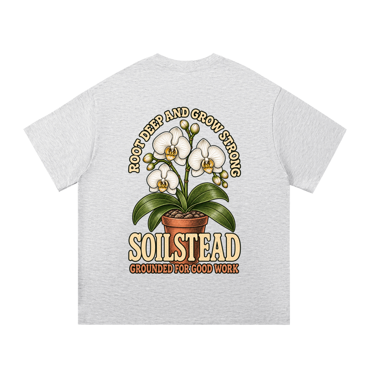 SoilStead Orchid Cotton T-Shirt